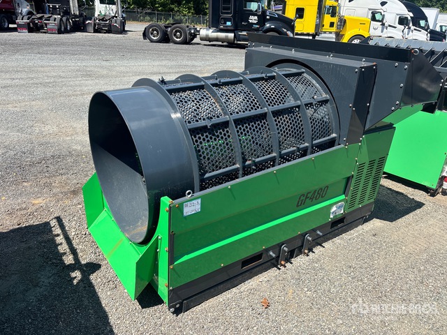 Erie Industries GF480 Skid Mounted Mini Trommel Screen (Unused)