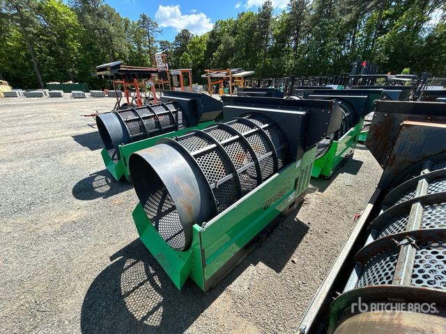 Erie Industries GF480 Skid Mounted Mini Trommel Screen (Unused)