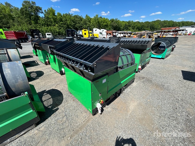 Erie Industries GF480 Skid Mounted Mini Trommel Screen (Unused)