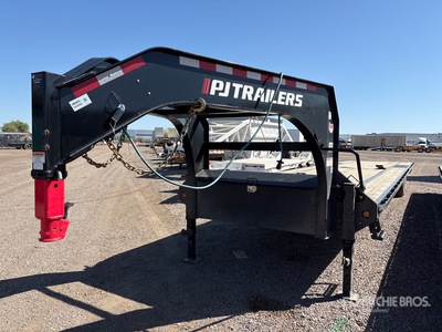 2025 PJ Trailers LX402 40 ft T/A Gooseneck Remorque pour équipement