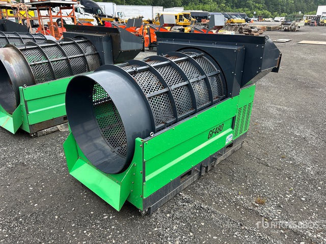 Erie Industries GF480 Skid Mounted Mini Trommel Screen (Unused)
