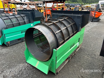 Erie Industries GF480 Skid Mounted Mini Tamiz de tambor