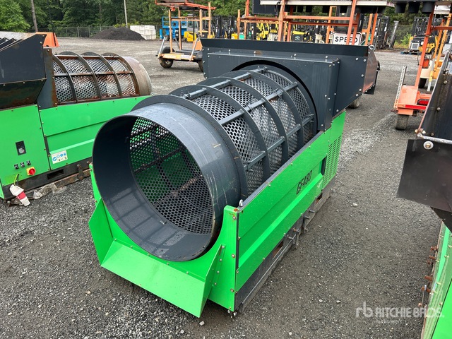 Erie Industries GF480 Skid Mounted Mini Trommel Screen (Unused)