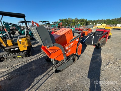 Erie Industries C08 Stand-On Self Loading Mini Crawler Dumper