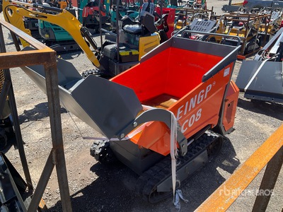 2024 Erie Industries C08 Stand-On Self-Loading Mini Crawler Dumper (Unused)