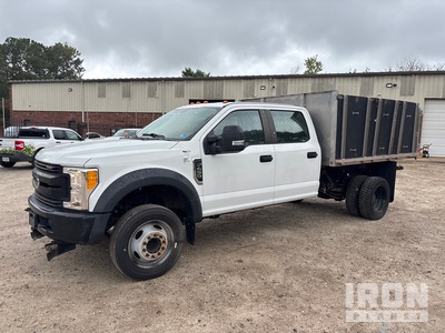 2017 Ford F-450 XL 4x2 Crew Cab Kipperpritsche-Lkw