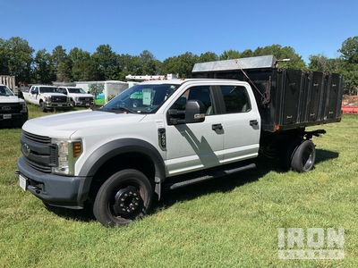 2018 Ford F-450 XL 4x2 Crew Cab Kipper-Lkw
