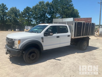 2017 Ford F-450 XL 4x2 Crew Cab F-450 Dump Truck