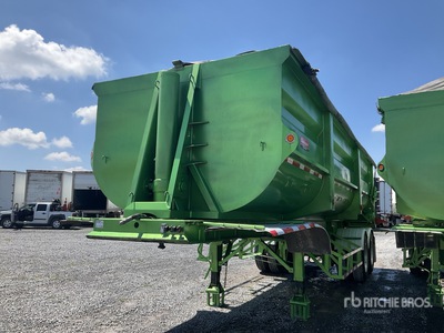 2020 Gallegos 30 ft T/A Semirremolque de Volteo / End Dump Trailer