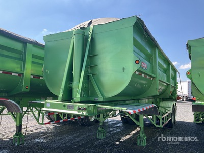 2020 Gallegos 30 ft T/A Semirremolque de Volteo / End Dump Trailer