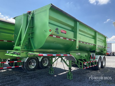 2020 Gallegos 30 ft T/A Semirremolque de Volteo / End Dump Trailer