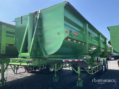 2020 Gallegos 30 ft T/A Semirremolque de Volteo / End Dump Trailer