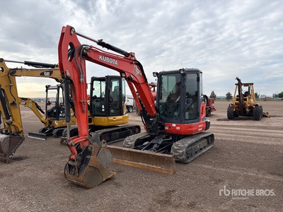 2018 Kubota KX057-4R3AP Minikoparka