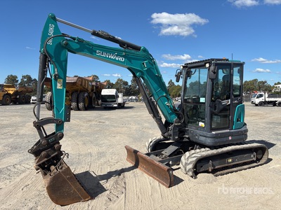 2021 Sunward SWE60UF Mini Excavator