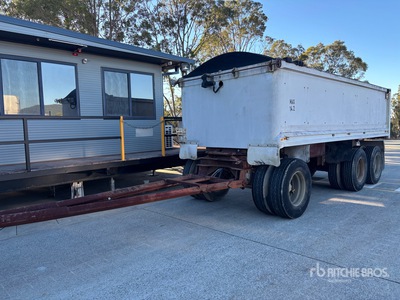 Hamelex White Super Dog End Dump Trailer