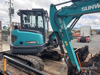 2022 Sunward SWE60UF Tracked Excavator