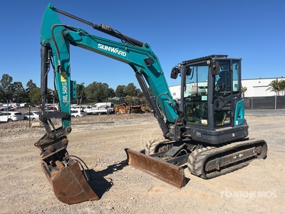 2022 Sunward SWE60UF Mini Excavator