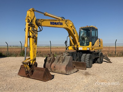 2007 Komatsu PW160-7E0 Mobilbagger