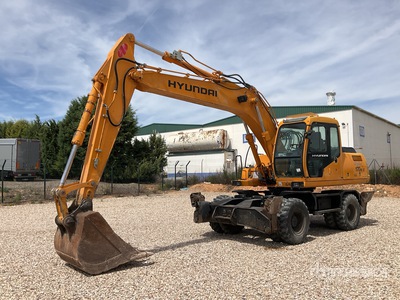 2003 Hyundai Robex 170W-3 Wheel Excavator