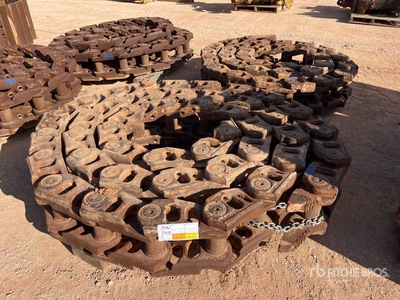 Quantity of (2) Used Track Chains - Fits Cat D10