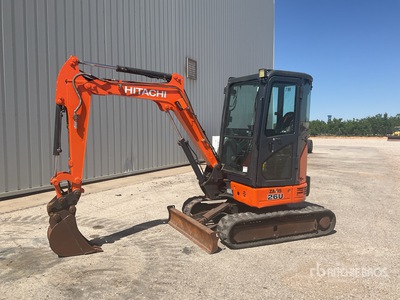 2016 Hitachi ZX26U-5 Mini Excavator