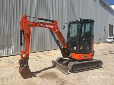 2016 Hitachi ZX26U-5 Mini Excavator