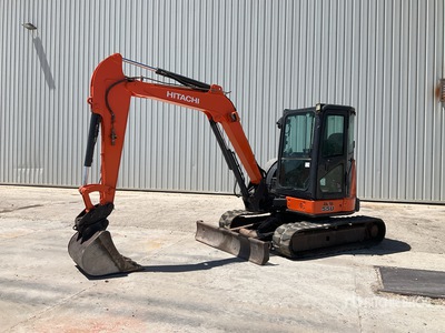 2018 Hitachi ZX55U-5 Mini pelle hydraulique