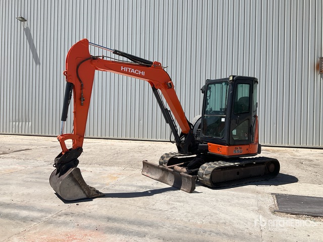2018 Hitachi ZX55U-5 Mini Excavator | Ritchie Bros. Auctioneers