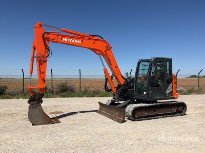 2017 Hitachi ZX85USB-5 Excavadora de Cadenas