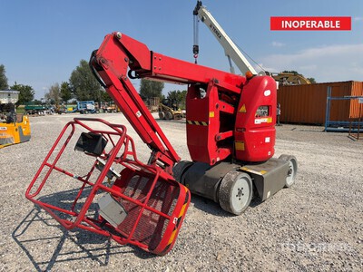 2013 Manitou 120 AETJC 2 Articulating Boom Lift (Inoperable)
