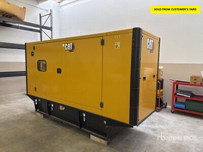 2023 Cat DE165E0 150 kVA Skid-Mounted Generator Set