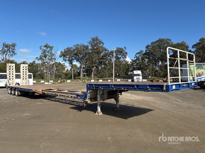 2021 Stonestar Tri/A 13.8 m - 20 m Extendable Single Drop Step Deck Trailer