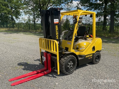 2023 Hyster H3.5UT Diesel Pneumatic Tire Heavy Chariot Élévateur (Unused)