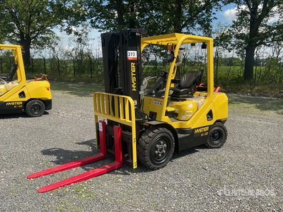 2023 Hyster H3.5UT Diesel Pneumatic Tire Heavy رافعة شوكية (Unused)