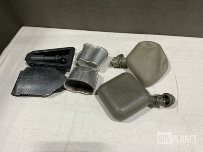 (38) Entrenching Tools, (91) Water Canteen Cups & (42) Water Canteens