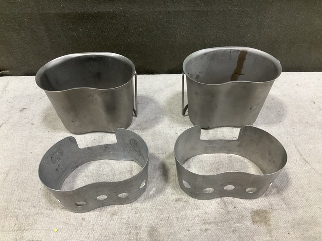 (331) Canteen Cup Stands & (197) Water Canteen Cups
