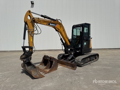 2021 Sany SY50 Pelle Sur Chenilles Mini Excavadora