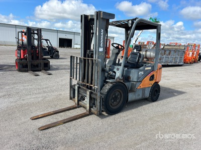 2018 Doosan G25N-7 4200 lb Pneumatic Tire Chariot Élévateur