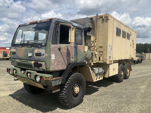 2008 Stewart & Stevenson M1087A1 MTV 6x6 Van Truck