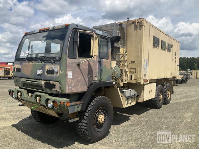 2008 Stewart & Stevenson M1087A1 MTV 6x6 Van Truck