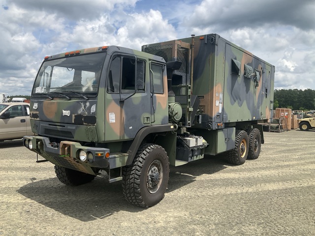 2006 Stewart & Stevenson M1087A1 MTV 6x6 Van Truck
