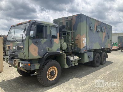 2006 Stewart & Stevenson M1078A1 MTV 6x6 Van Truck