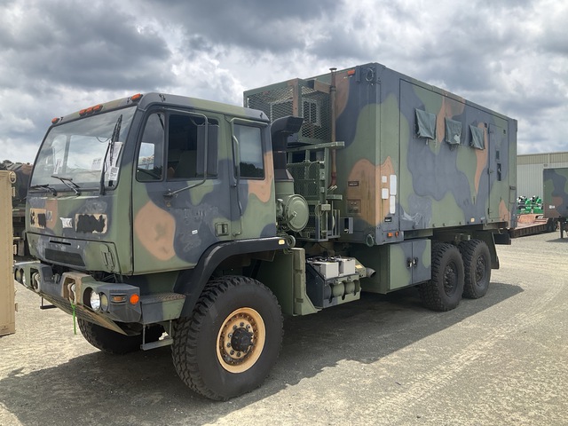 2006 Stewart & Stevenson M1078A1 MTV 6x6 Van Truck