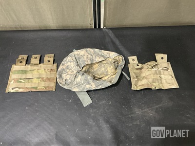 (291) M4 Three Mag Pouches, (120) Waist Packs & Assorted Items