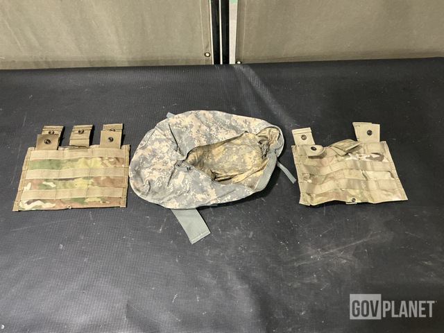 (291) M4 Three Mag Pouches, (120) Waist Packs & Assorted Items