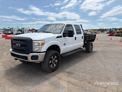 2012 Ford F-250 XL 4x4 Crew Cab Camión Caja Abierta