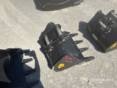 Trojan 35CL 24 in Digging Godet d'excavatrice - Fits 40mm Cat 303, 303.5, 304 Case, New Holland, Kobelco SK35 Deere/Hitachi 35D/G