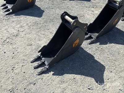 Trojan 50CL 12 in Digging Excavator Bucket - Fits 45mm Cat 305, 305.5 Komatsu PC45/50/55 Hyundai R55, Hitachi/Deere 50D/G Case, New Holland, Kobelco SK50 Bobcat E50/341/337