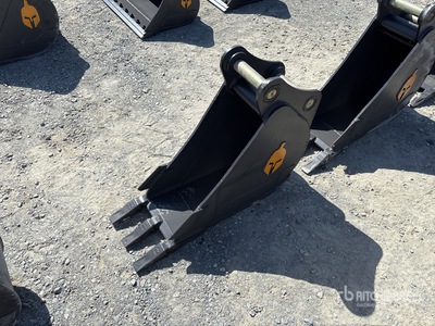 Trojan 50CL 12 in Digging Excavator Bucket - Fits 45mm Cat 305, 305.5 Komatsu PC45/50/55 Hyundai R55, Hitachi/Deere 50D/G Case, New Holland, Kobelco SK50 Bobcat E50/341/337