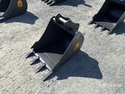 Trojan 50CL 24 in Digging Excavator Bucket - Fits 45mm Cat 305, 305.5 Komatsu PC45/50/55 Hyundai R55, Hitachi/Deere 50D/G Case, New Holland, Kobelco SK50 Bobcat E50/341/337